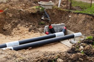 sewer pipe replacement