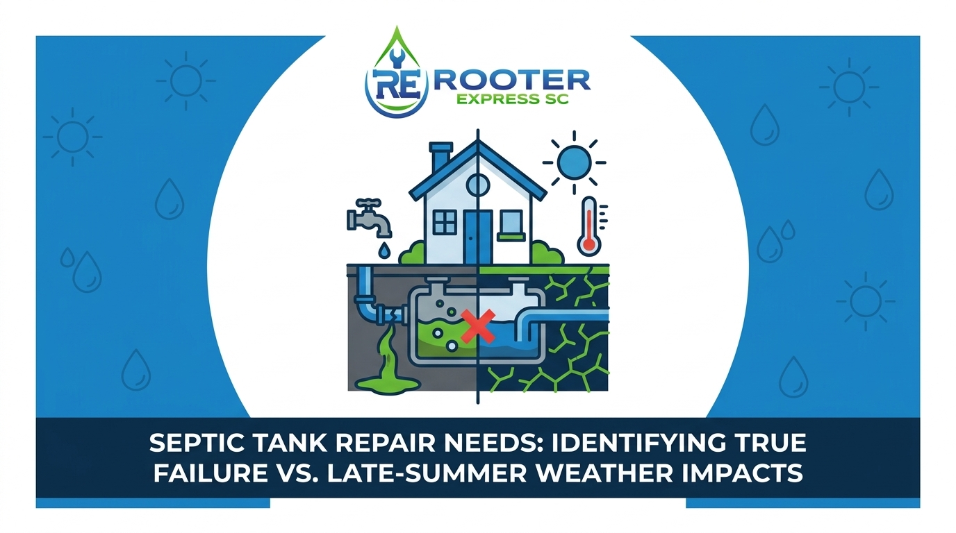 Septic Tank Repair Needs: Identifying True Failure vs. Late-Summer Weather Impacts — featured image