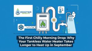 The First Chilly Morning Drop: Why Your Tankless Water Heater Takes Longer to Heat Up in September — featured image
