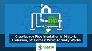 Crawlspace Pipe Insulation in Historic Anderson, SC Homes: What Actually Works — featured image